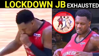 Justin Brownlee TNT Lockdown Defense  Ginebra vs TNT Game 2 [upl. by Zetnauq418]