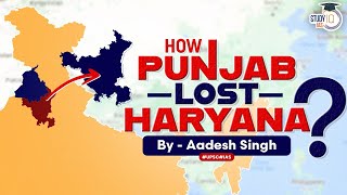 Bifurcation of Punjab State Complete timeline of events  Linguistic reorganization  UPSC GS [upl. by Dorsman]