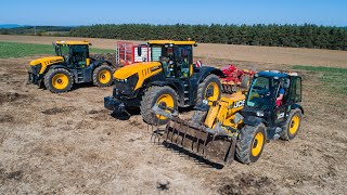 Trágyaszórás 2021  JCB TEAM 💪 JCB 4190  Annaburger  JCB 8330  Vaderstad  JCB 53660 [upl. by Ativet149]