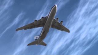 AN124 departure from Nellis AFB [upl. by Anemaj817]