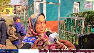 Cabinet Minister Sakina Masood visit the Muslim Public High School Rajbagh Srinagar [upl. by Ylerebmik]