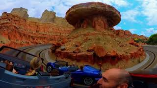 Radiator Springs Racers 360 View [upl. by Harli]