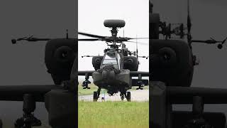 Boeing AH64 Apache Attack Helicopter in Action ✨aviation [upl. by Conlin]