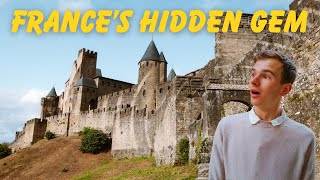 Exploring Carcassonne France  Europes BEST Medieval City [upl. by Ahsinnor766]