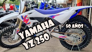 YAMAHA YZ 250 Edición Especial 50 años 🔥 [upl. by Gore]