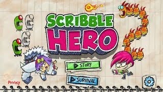 Scribble Hero Android amp iPhone  iPad iOS GamePlay [upl. by Schick]