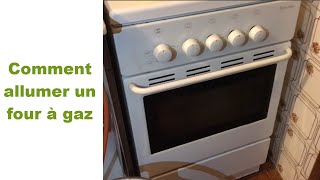 Comment allumer un four à gaz [upl. by Urbanus502]