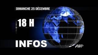 Le Journal vidéo du dimanche 25 décembre 2011 édition de 18H00 [upl. by Florian7]