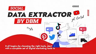 Social Extractor How to Extract Facebook Twitter and Instagram Data [upl. by Monica559]