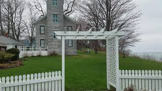 Lake Ontario View from Sodus Bay Lighthouse Museum [upl. by Aivle]