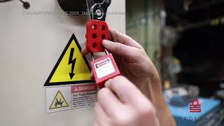 Lockout Tagout supplier TRADESAFE Premium industrial lock out tag out kits locks devices [upl. by Hanikehs]