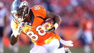 Best of Demaryius Thomas 20152016 [upl. by Nwahsaj]