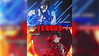 Tanjiro all forms vs akaza  full power  blue characters vs red characters part 3 [upl. by Bessie]