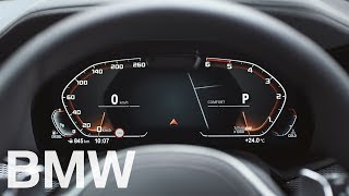 The new fully digital Instrument Cluster  Operating System 7  BMW HowTo [upl. by Qahsi]