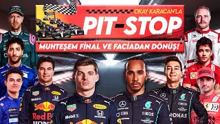 Formula 1in Premier Ligi Silverstone GP  Ferrari hata yaptı  Verstappen Lastik bitti  PitStop [upl. by Kabob356]