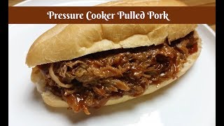 Pressure Cooker BBQ Pulled Pork  Shamrock 65 Quart Electric Pressure Cooker  Amy Learns to Cook [upl. by Hoagland]