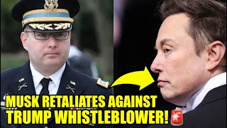 Elon Musk Issues VICIOUS THREAT Against Alexander Vindman [upl. by Corette]