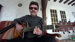 Je reviendrai à Montréal ROBERT CHARLEBOIS cover guitare [upl. by Oilcareh]