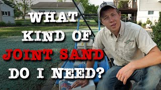 How We Install Paver Locking Sand  Part 4  Tussey Landscaping [upl. by Montfort]