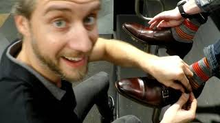 Original Shoe Shine ASMR w Jason Dornstar [upl. by Hardner]