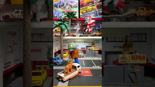 The Day Zombie Toys Met Diecast Cars shorts diecast hotwheels [upl. by Ojeillib]