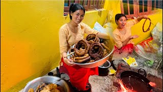 Sel roti ra puri kina banay maile🤔 Newvlog [upl. by Gierc]