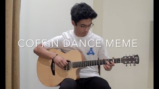 Coffin Dance Meme Song  FREE TABS Fingerstyle Guitar Cover [upl. by Aehsan]