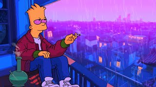 Weed Night amp Rain  Lofi Song  Lofi hip hop mix  Stress Relief  Relaxing Music  Deep Chill [upl. by Millian302]