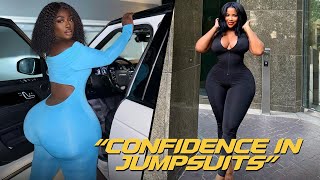 Curvy Confidence Black Curvy Women Owning Jumpsuit Trends [upl. by Mirabelle]