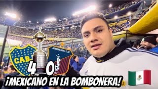 ¡MEXICANO VISITA la BOMBONERA por PRIMERA VEZ EXPERIENCIA INCREÍBLE BOCA JUNIORS vs MONAGAS 40 [upl. by Airoled]