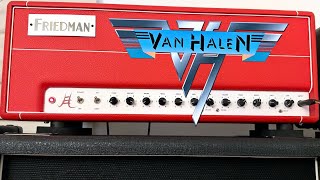 Friedman Jake E Lee JEL 100 EVH Phase 90  Van Halen [upl. by Allerim]