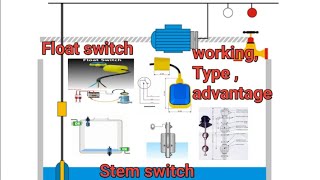 Float Level Switch Working Principle  Use  Type  Advantage amp Disadvantages [upl. by Olrak]