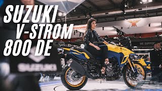 Czy Suzuki zamierza konkurować z Tenere i Tuaregiem VStrom 800 DE oraz GSX8S EICMA 2022 [upl. by Ahseekan199]