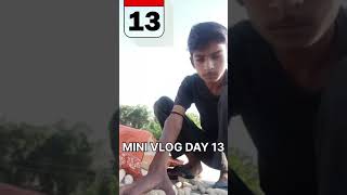 MINI VLOG DAY 13 CHALLENGE 365 DAY minivlog minivlog newtrandingvlog viralshort viralvlogs yout [upl. by Eicaj525]