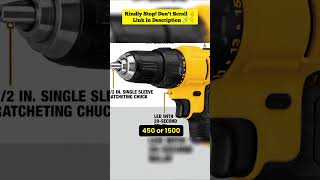 DEWALT 20V Max Cordless DrillDriver Kit 2 Batteries and Charger Included DCD771C2 [upl. by Louanne]