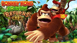 Donkey Kong Country Returns HD  Full Game 100 Walkthrough [upl. by Attenreb]