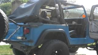 How to put your top down Jeep [upl. by Evan290]