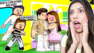 We CAUGHT Our MOM CHEATING ON Our DADWHAT WE SAW WILL SHOCK YOU  Roblox Roleplay [upl. by Nahgaem72]