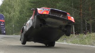 WRC Rally Finland 2024  INSANE JUMPS [upl. by Artimid]