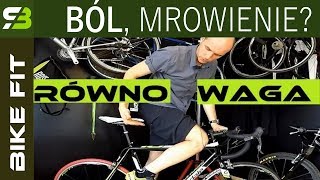 Ból szyi karku i mrowienie dłoni na rowerze Ustawienia roweru Bike Fitting [upl. by Airdnax]