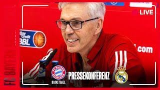 FCBB vs Real Madrid Post Game Press Conference  euroleague  Gameday 1 [upl. by Adachi192]