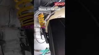 KW coilover in action mstangberg kwsuspension shorts viral [upl. by Evangelina]