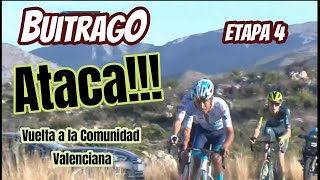 Vuelta a la Comunidad Valenciana 2024ðŸ‡ªðŸ‡¸ETAPA 4ðŸ’¥Ascenso Alto Miserat ðŸš€Buitrago ATACA [upl. by Baerman725]