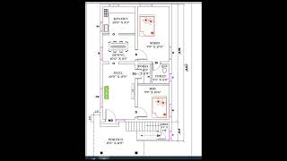 22x45 house plan I small house plan I vastu plan shorts housedesign home [upl. by Georgeanna163]