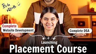 Launching New Complete Placement Cohort ❤️ Web Development  Complete DSA  New SIGMA Batch [upl. by Conte]