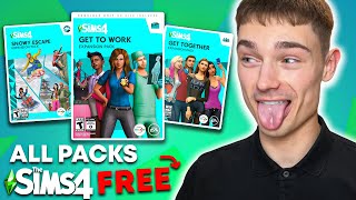 Sims 4 Free Download Including All DLC PC amp Mac  EA App tutorial for sims 4 free packs [upl. by Landis686]