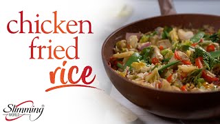 Slimming World Synfree chicken fried rice  FREE [upl. by Allisurd]