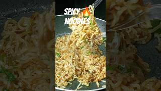 Spicy 🔥 fried noodles youtubeshorts cooking food [upl. by Bernardi]