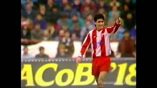 19910306 Red Star Belgrade 3  Dynamo Dresden 0 Full Match 60fps  199091 European Cup [upl. by Adilen]