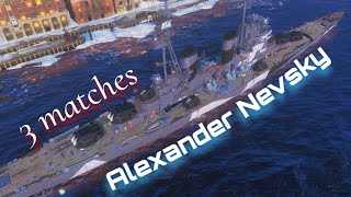 Alexander Nevsky  WoWs Blitz [upl. by Larissa505]